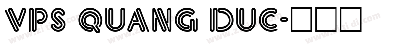 VPS Quang Duc字体转换